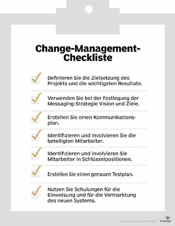 Was Ist Nderungsmanagement Change Management Definition Von