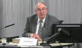 Photo of former civil servant David Sibbick during the Post Office Horizon IT Inquiry