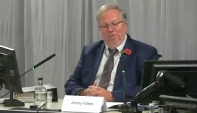 Photo of Jeremy Folkes, former senior tech lead at the Post Office, during the Post Office Horizon IT Inquiry